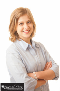 Smiling business woman