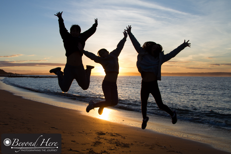 Kids jumping