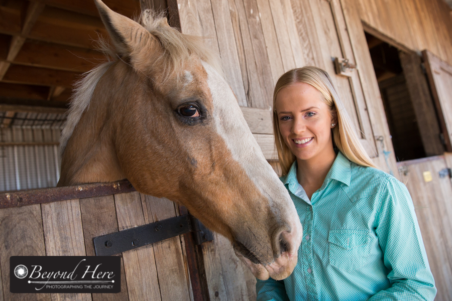 Horse barn
